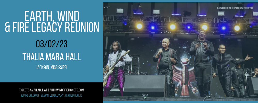 Earth, Wind & Fire Legacy Reunion at Earth, Wind and Fire Concert Tickets tickets Earth, Wind & Fire Legacy Reunion at Earth, Wind and Fire Concert Tickets