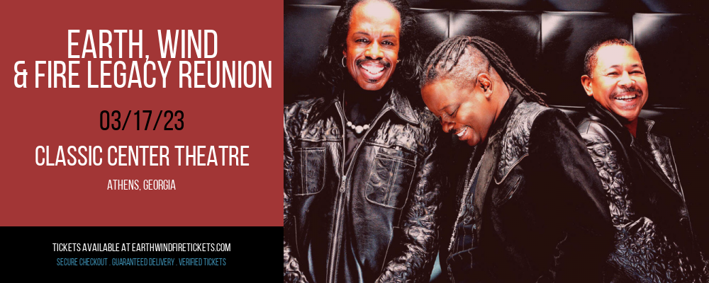 Earth, Wind & Fire Legacy Reunion & Athens Symphony Orchestra at Earth, Wind and Fire Concert Tickets tickets Earth, Wind & Fire Legacy Reunion & Athens Symphony Orchestra at Earth, Wind and Fire Concert Tickets